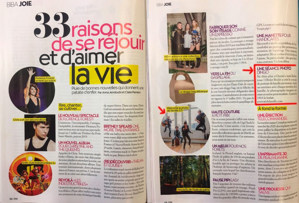 Parution Biba Magazine