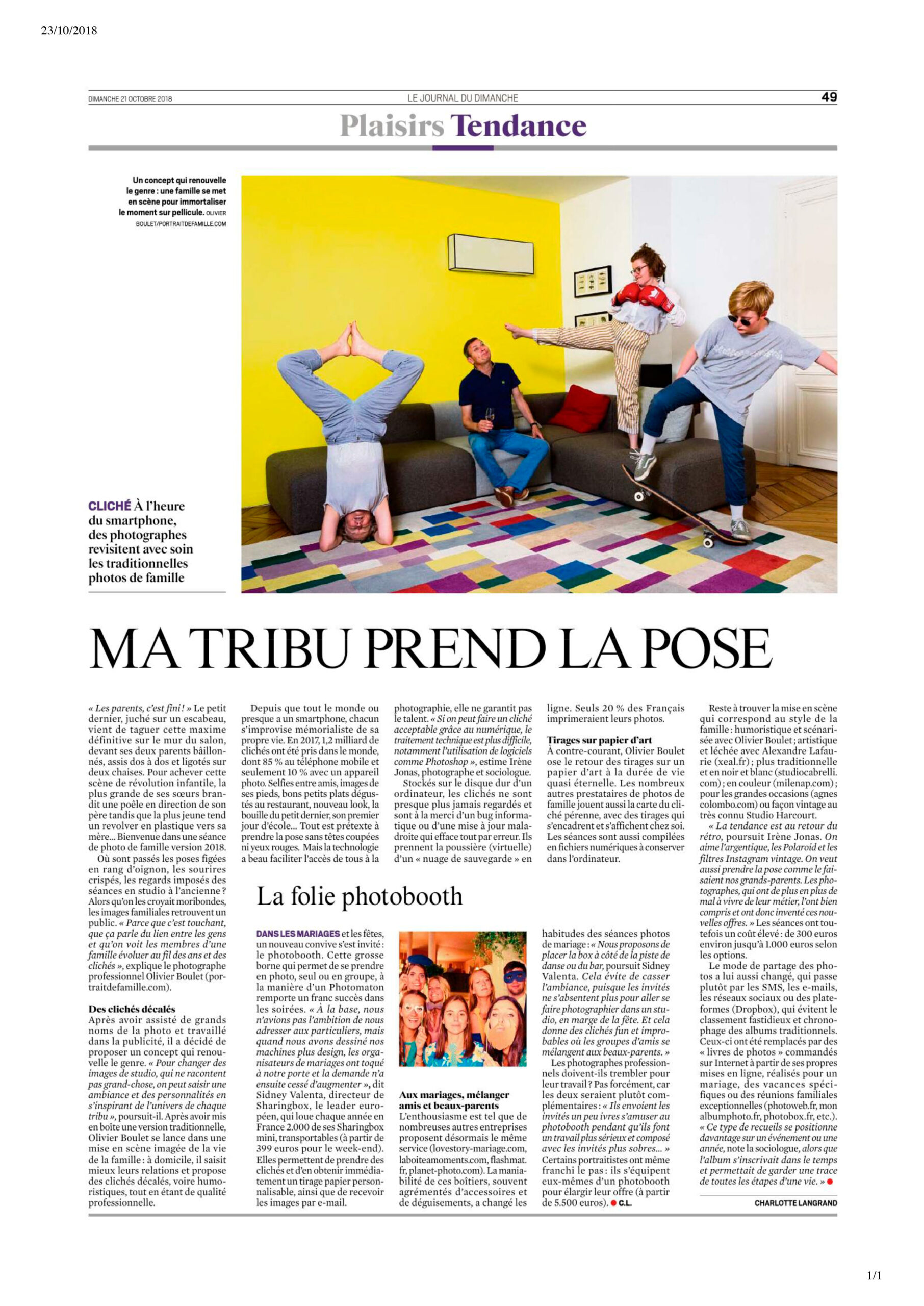 ParutionJournalDuDimanche2018
