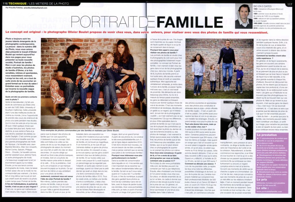 Parution Photo magazine